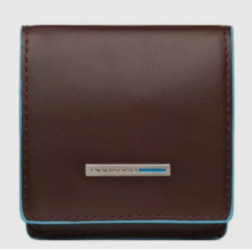 PIQUADRO PORTA MONETE MOGANO A TACCO QUADRAT